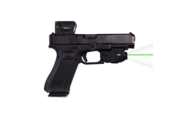 Image of Viridian Weapon Technologies C5L Micro Compact 5mW Green Laser and 550 Lumens Tactical Light for Glock 17/19/22/23, Black, 930-0041