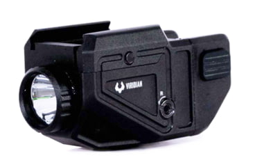 Image of Viridian Weapon Technologies Custom C5L for Glock 17/19/22/23, Green Laser and 580 Lumen Tactical Light w/ Rechargeable Battery, INSTANT-ON, and SafeCharge Power Bank, Black, Black, 930-0041