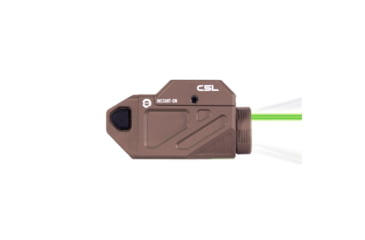 Image of Viridian Weapon Technologies C5L Universal Green Laser and 650 Lumen Tactical Light w/ Rechargeable Battery, INSTANT-ON and SafeCharge Power Bank, FDE, 930-0055