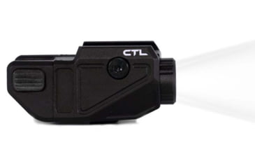 Image of Viridian Weapon Technologies CTL Compact Rechargeable Weapon Light for Glock 17/19/22/23, 550 Lumen, Black, 930-0040