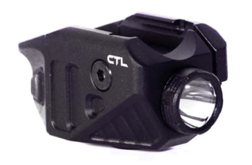 Image of Viridian Weapon Technologies CTL Compact Rechargeable Weapon Light for Sig P365, 550 Lumens, Black, 930-0039