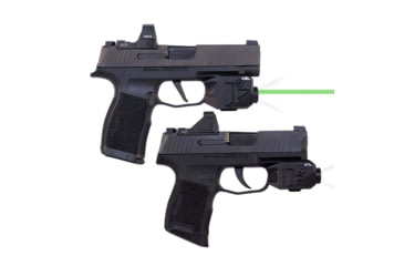 Image of Viridian Weapon Technologies CTL Compact Rechargeable Weapon Light for Sig P365, 550 Lumens, Black, 930-0039
