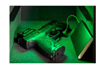Image of Viridian Weapon Technologies CTL Custom 580 Lumen LED Tactical Light w/ INSTANT-ON &amp; SafeCharge Power Bank, Lithium Ion, Black, 930-0043