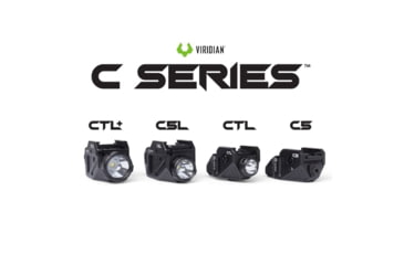 Image of Viridian Weapon Technologies CTL Custom 580 Lumen LED Tactical Light w/ INSTANT-ON &amp; SafeCharge Power Bank, Lithium Ion, Black, 930-0043