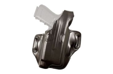 Image of Viridian Weapon Technologies DeSantis Tac Lite Leather OWB Holster, Glock 19/22/32 w/ Viridian X Series Gen 3 w/ Instant-On, Right Hand, Black, 950-0179