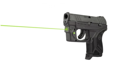 Image of Viridian Weapon Technologies Essential Laser Sight, Green, Ruger LCP II, Trigger Guard, 1 x 1/3N Lithium Battery, Black, 912-0022