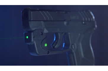Image of Viridian Weapon Technologies Essential Laser Sight, Green, Ruger LCP II, Trigger Guard, 1 x 1/3N Lithium Battery, Black, 912-0022