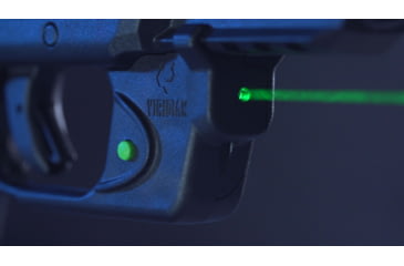 Image of Viridian Weapon Technologies Essential Laser Sight, Green, Ruger Security-9, Trigger Guard, 1 x 1/3N Lithium Battery, Black, 912-0023