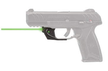 Image of Viridian Weapon Technologies Essential Laser Sight, Green, Ruger Security-9, Trigger Guard, 1 x 1/3N Lithium Battery, Black, 912-0023