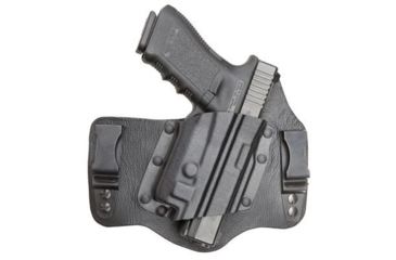 Image of Viridian Weapon Technologies Galco King Tuk IWB Holster for C-Series Laser/Light, Glock 17/19/22/23, Black V-KT682B