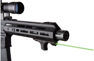 Image of Viridian HS1 AR Hand Stop w/Integrated Green Laser, Black, 912-0031