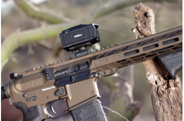 Image of Viridian Weapon Technologies MDS35 Modern Dot Sight, 1x36, 3 MOA Green Dot, T2 Mount included, Black, 981-0128