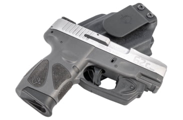Image of Viridian Weapon Technologies MFT Ambi Appendix IWB/OWB for Taurus G2C/G3C w/ E Series, Retail Bagged, Black, 950-0247