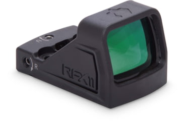 Image of Viridian Weapon Technologies RFX-11 1x16mm Micro Green Dot Sight, Shield Mounting Pattern, Black, Small, 981-0020