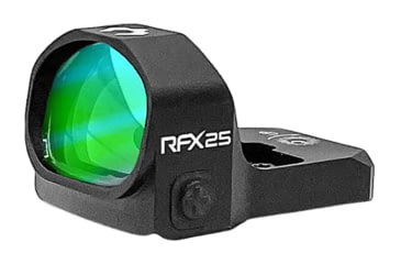 Image of Viridian Weapon Technologies RFX-25 1x20mm Micro Green Dot Sight, Docter Mounting Pattern, Black, Small, 981-0021