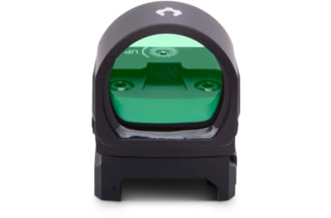 Image of Viridian Weapon Technologies RFX-35 1x22mm Micro Green Dot Sight, RMR Mounting Pattern, Black, Small, 981-0022