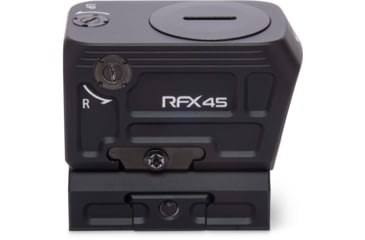 Image of Viridian Weapon Technologies RFX45 Closed Emitter Green Dot Sight includes Low Mount, Black, 981-0059