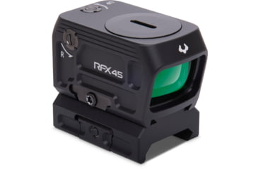 Image of Viridian Weapon Technologies RFX45 Pro Green Dot Sight, Closed Emitter, ACRO Compatible, Instant-on, Black, 981-0052