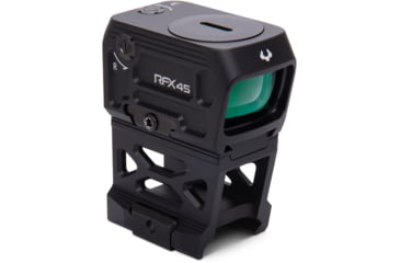 Image of Viridian Weapon Technologies RFX45 Pro Green Dot Sight, Closed Emitter, ACRO Compatible, Instant-on, Black, 981-0052