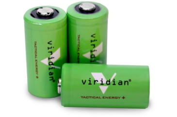 Image of Viridian Weapon Technologies Tactical Energy+, CR123A Lithium Battery, 3-Pack, 350-0006