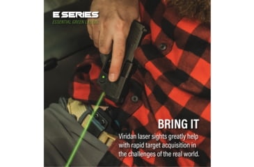Image of Viridian Weapon Technologies E-Series Green Laser Sight, Smith &amp; Wesson Bodyguard 2.0, Black, 912-0101