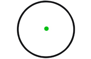 Image of Viridian Weapon Technologies VENTA Reflex Red Dot Sight, 1x22mm, 2 MOA Green Dot, Black, 981-0159