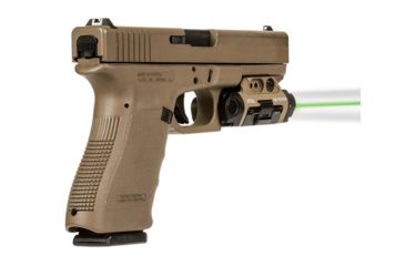 Image of Viridian Weapon Technologies X5L Weapon Lights, Gen 3, Recharchable, White Light / Green Laser, 500 Lumens, Black, 930-0015