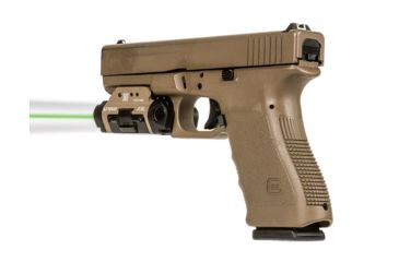 Image of Viridian Weapon Technologies X5L Weapon Lights, Gen 3, Recharchable, White Light / Green Laser, 500 Lumens, Black, 930-0015