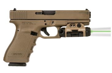 Image of Viridian Weapon Technologies X5L Weapon Lights, Gen 3, Recharchable, White Light / Green Laser, 500 Lumens, Black, 930-0015