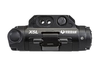 Image of Viridian Weapon Technologies X5L Weapon Lights, Gen 3, Recharchable, White Light / Green Laser, 500 Lumens, Black, 930-0015
