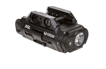 Image of Viridian Weapon Technologies X5L Weapon Lights, Gen 3, Recharchable, White Light / Green Laser, 500 Lumens, Black, 930-0015