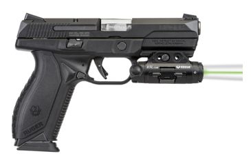 Image of Viridian Weapon Technologies X5L Gen 3 Universal Green Laser/500 Lumen Tactical Light w/1080p HD Weapon Camera, Black 990-0019