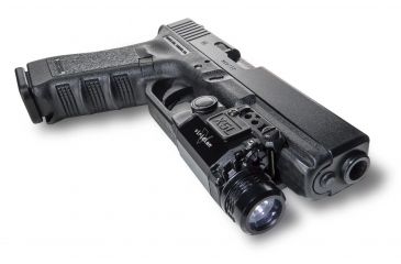 Image of Viridian X5L Universal Full-Size Green Laser/Tactical Light,Black,178 Lumens,w/ TacLoc Holster For Glock 17/19/22/13/31/32 X5L-PACK-X1