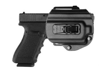 Image of Viridian X5L Universal Full-Size Green Laser/Tactical Light,Black,178 Lumens,w/ TacLoc Holster For Glock 17/19/22/13/31/32 X5L-PACK-X1