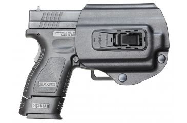 Image of Viridian X5L Universal Full-Size Green Laser/Tactical Light,Black,178 Lumens,w/ TacLoc Holster For Springfield XD/XDM X5L-PACK-X3