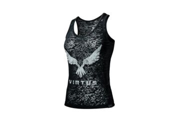 Image of Virtus Delta Tank Grunge - Womens, Black, Small, NSN Not applicable VR.20317201.01BKGG00.S