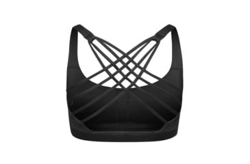 Image of Virtus Outdoor Group Jade Sports Bra - Womens, Jet Black, Large, AA1WATF015PA0L