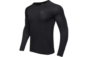 Image of Virtus Outdoor Group Scott Long Sleeve Shirt - Mens, Black, Extra Large, AA1AATC003ZAXL