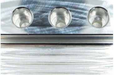 Image of Vision Products Aluminum Reloading Block, 308 Bolt Face, 100x, Raw Aluminum, VISION-446-308-100