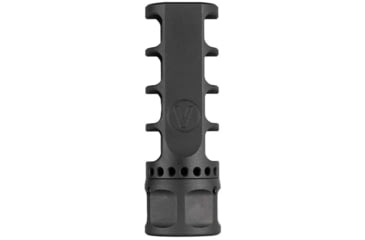 Image of Vision Products Vulcan Brake, M18x1, 6mm / .243, Stainless steel, Black Oxide, Black, VISION-430-BO