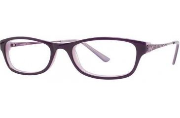 Image of Visions 187 Eyeglass Frames - Frame Purple/Lilac VIVISION18703