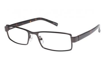 Image of Visions 197 Eyeglass Frames - Frame Matte Gun/ Tortoise, Size 54/18mm VIVISION19701