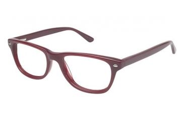 Image of Visions 203 Bifocal Prescription Eyeglasses - Frame Burgundy, Size 49/16mm VIVISION20303