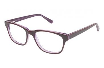Image of Visions 205 Eyeglass Frames - Frame Burgundy / Purple, Size 51/17mm VIVISION20503