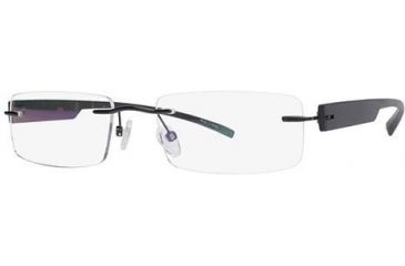 Image of Visions 168 Eyeglass Frames - Frame Black, Size 52/18mm VIVISION16801