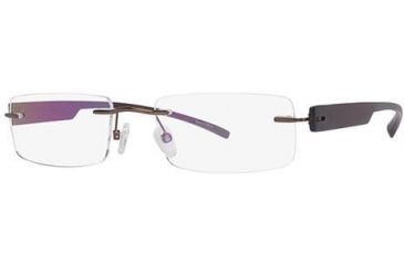 Image of Visions 168 Eyeglass Frames - Frame Brown, Size 52/18mm VIVISION16802