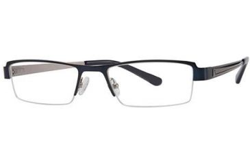 Image of Visions 178 Eyeglass Frames - Frame Blue/Silver, Size 50/18mm VIVISION17802