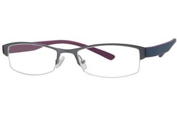 Image of Visions 181 Eyeglass Frames - Frame Blue/Blue, Size 51/17mm VIVISION18102