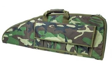 Image of Vism 2907 Series Rifle Case 36in L X 13in H, Woodland Camo CVWC2907-36