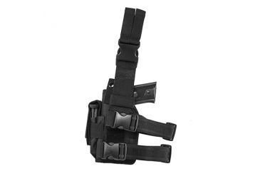 Image of VISM 2954 Universal Drop Leg Universal Holster, Black CVDLHOL2954B